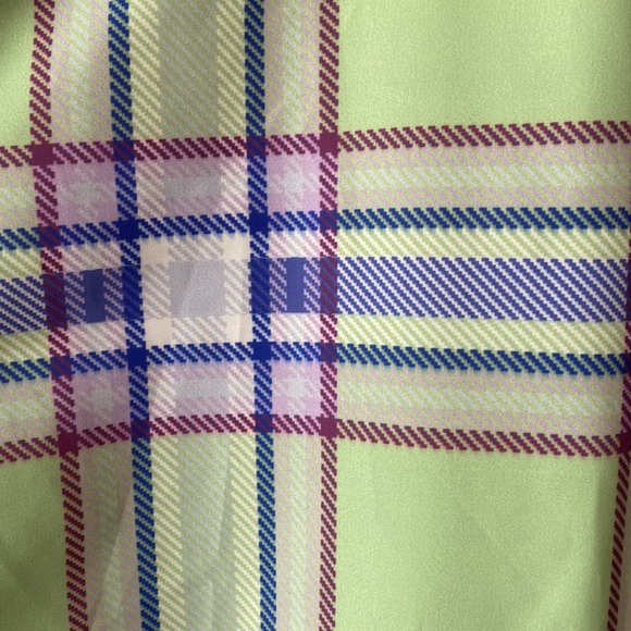 ⚡️Last Days! ASOS DESIGN 90's check kick flare trouser in shell fabric co-rd 8 - Picture 7 of 13